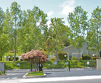 Electronically Controlled Gates Restrict Entrance